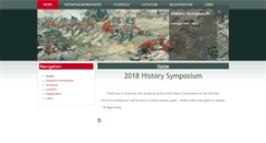 Desktop Screenshot of historysymposium.com