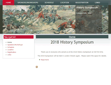 Tablet Screenshot of historysymposium.com